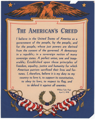 The American's Creed